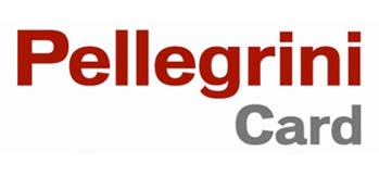Il logo di Pellegrini, azienda che emette buoni pasto e altri strumenti di welfare aziendale.